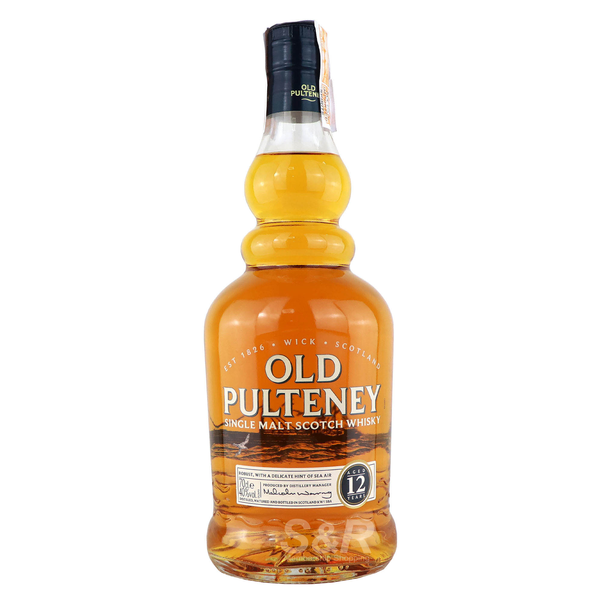 Old Pulteney Single Malt Scotch Whisky  12 YO 700mL
